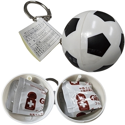 サッカーボール コンドーム (2個入り)