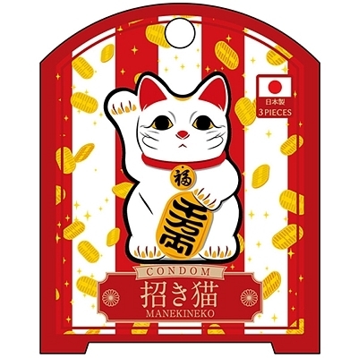 NipponのCONDOM (招き猫 3個入×6個セット)